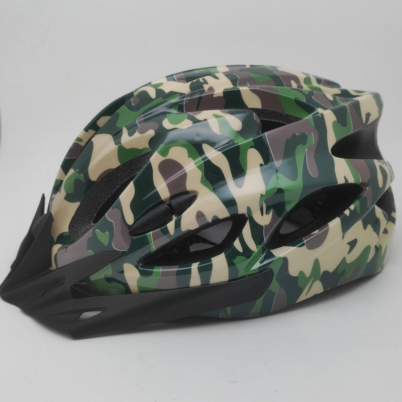 ventilated in-mold mountain cycling helmet with detachable visor and micro-adjust fit Kalsten