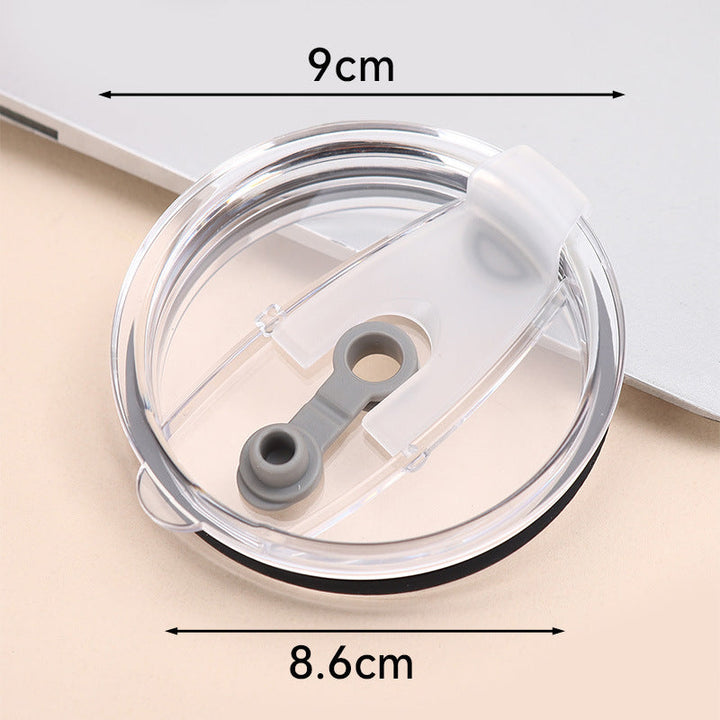Spillproof Replacement Insulated Tumbler Lid With Silicone Gasket Flip Drinking Cover