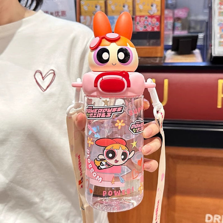 Ladies interactive drinking bottle with character design Kalsten