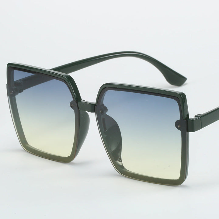 Women Oversized Sunglasses with Square Frame Kalsten