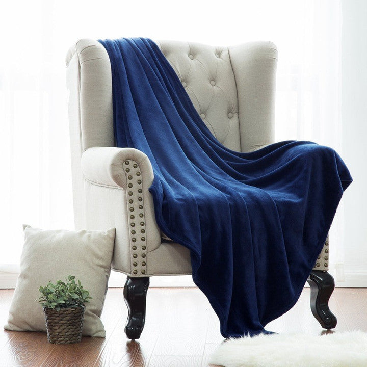 Women luxurious and cozy microfiber blanket Kalsten