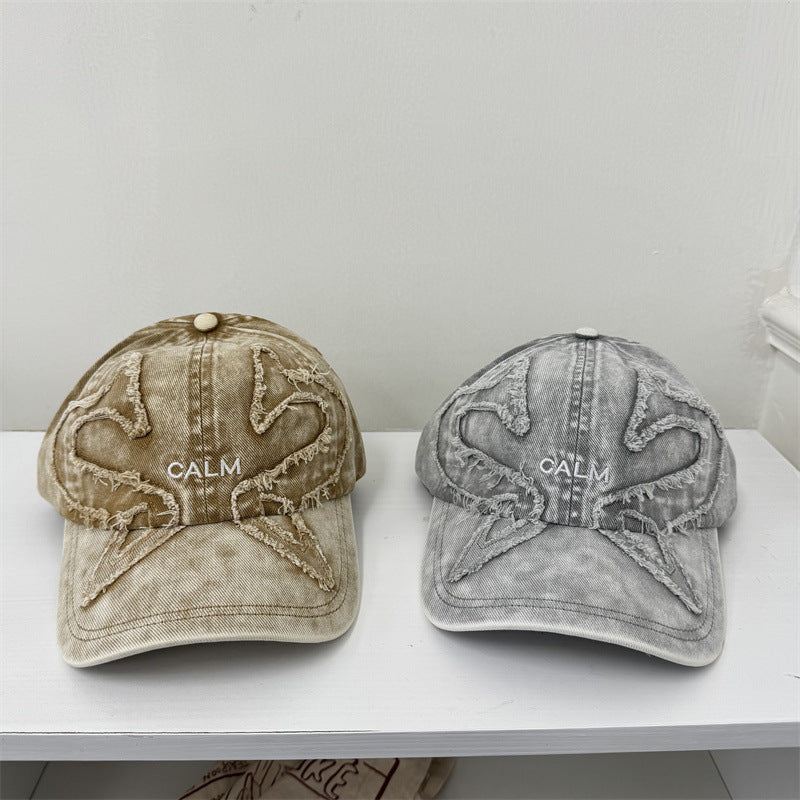 Women's Distressed Graphic Baseball Cap Kalsten
