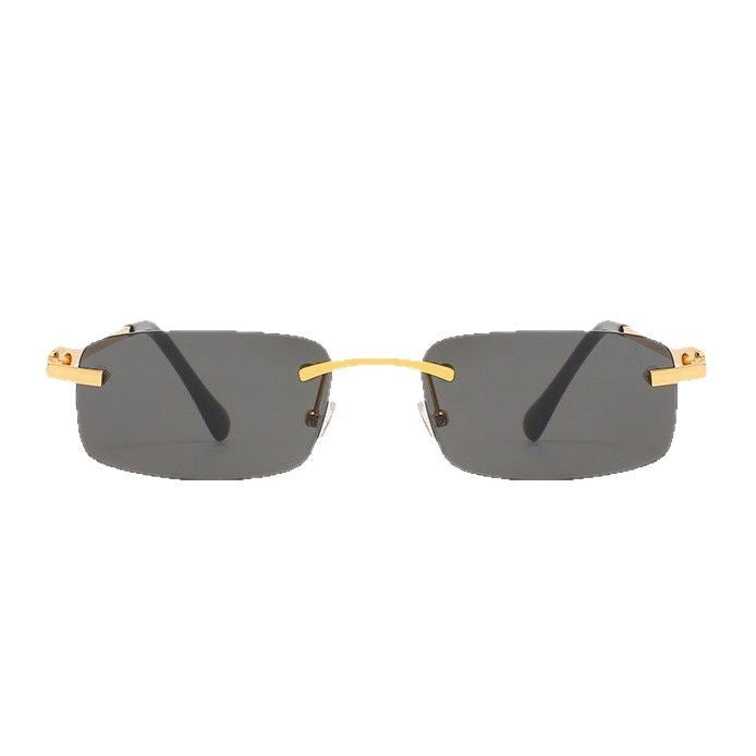 Women's elegant half-frame glasses with comfortable nose pads Kalsten