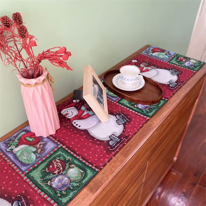 Festive Floral Table Runner  1788931205