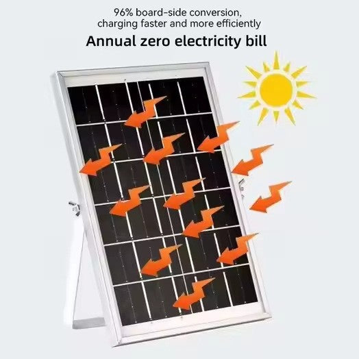 Women's Solar-Powered Table Fan with Intelligent Control System Kalsten
