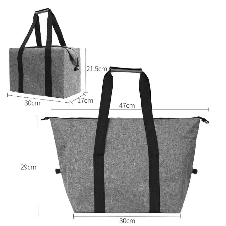 Women's cooler bag with expanded compartments Kalsten