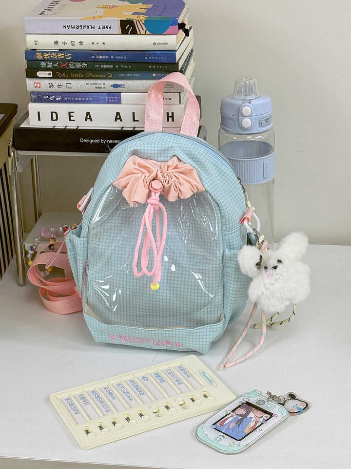 Cute Transparent Mini School Backpack