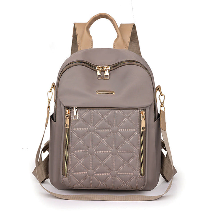 Quilted Multi-Compartment Backpack Kalsten