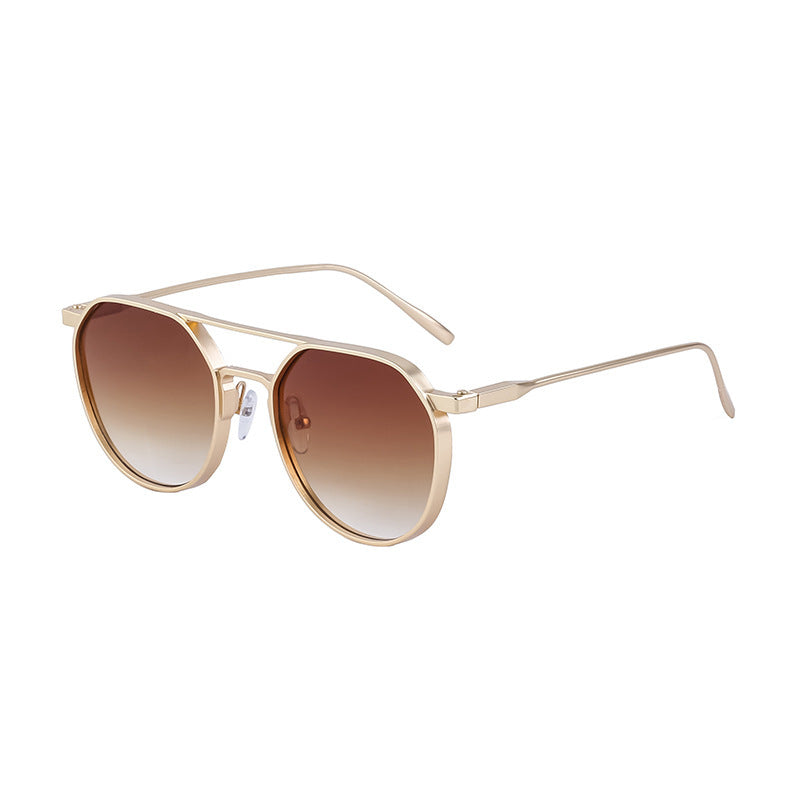 Ladies fashionable sunglasses in stylish round design Kalsten