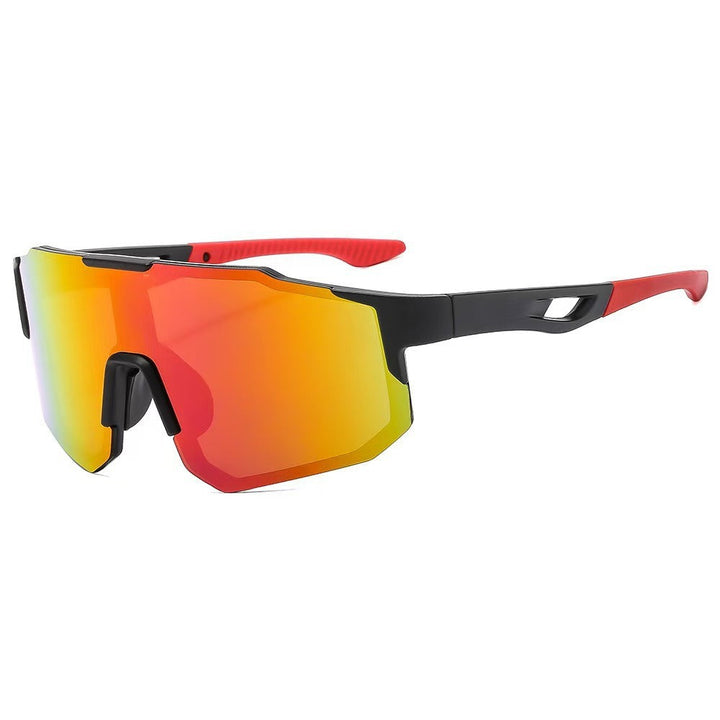 Unisex nan sporty bicycle sunglasses with a one-piece visor, UV protection and non-slip nose pads Kalsten