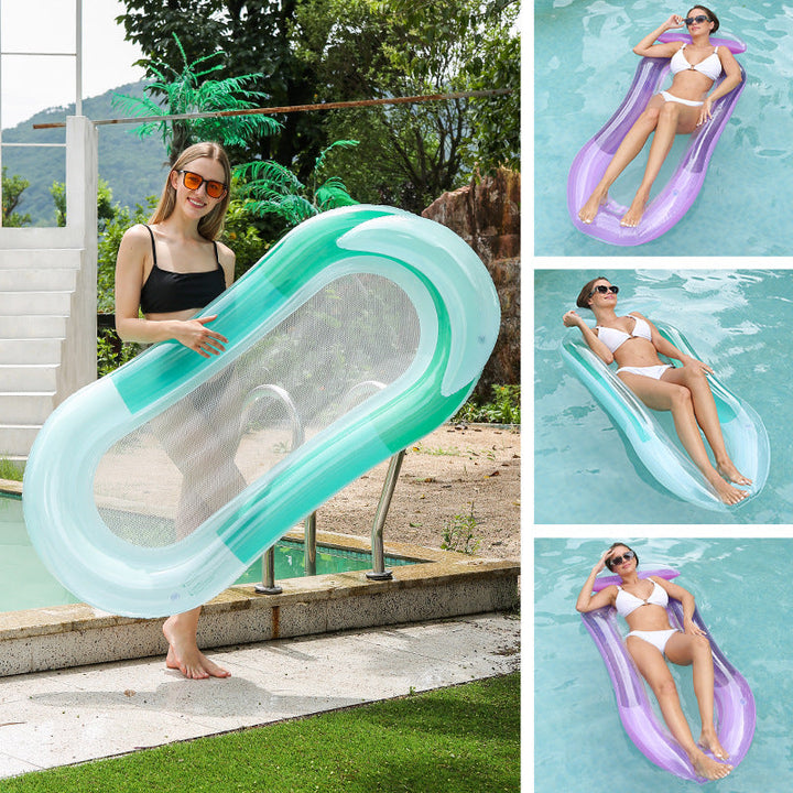 Women Inflatable Lounge Couch with Breathable Mesh Surface Kalsten