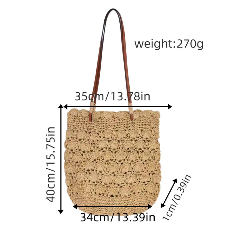 Hand-crocheted beach bag Kalsten