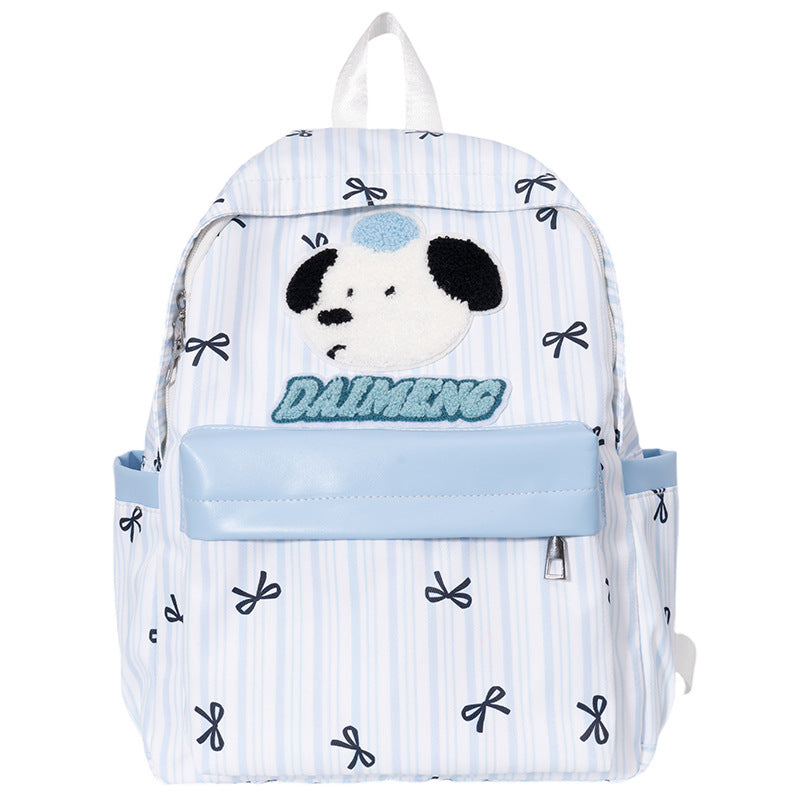 Cute Character Embroidered Backpack Kalsten