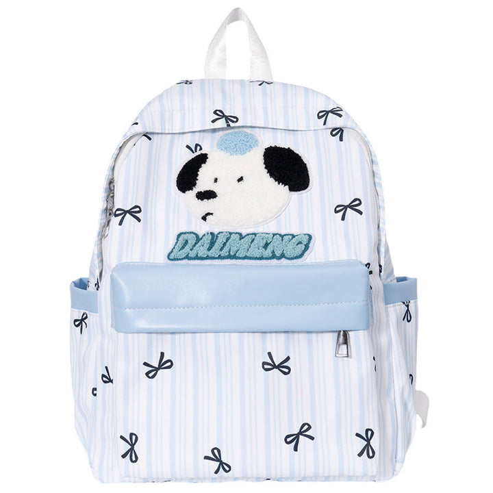 Cute Character Embroidered Backpack Kalsten