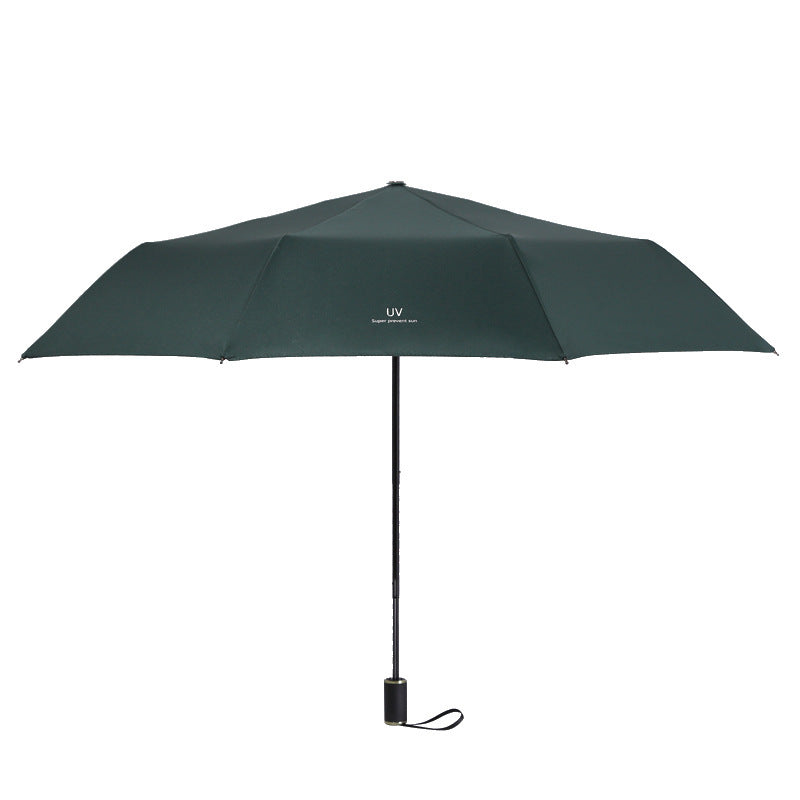 Women's Folding Umbrella with Elegant Feather Design Kalsten