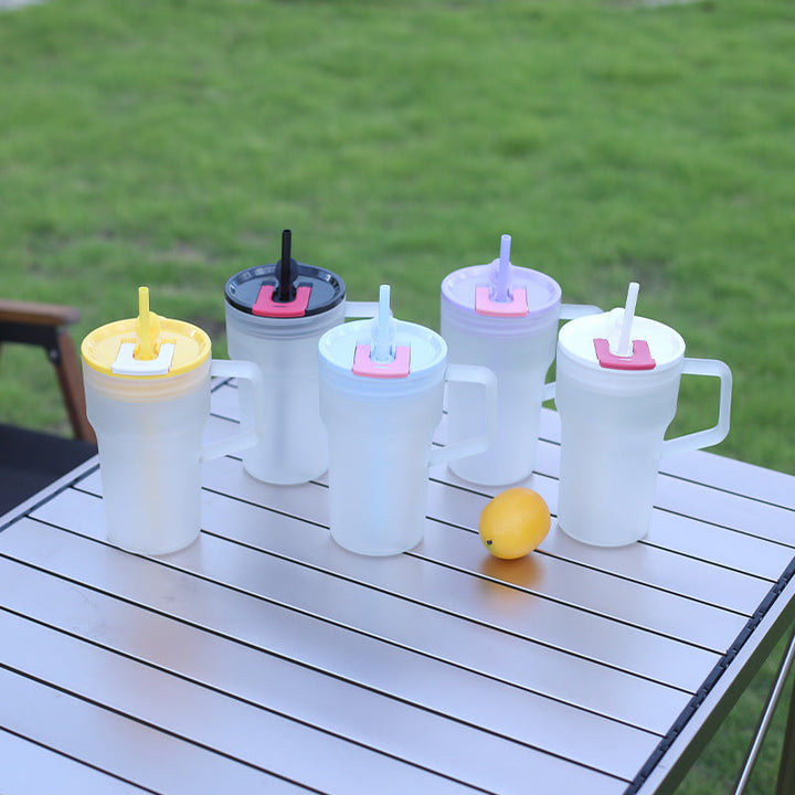 Unisex practical drinking cup with removable straw Kalsten
