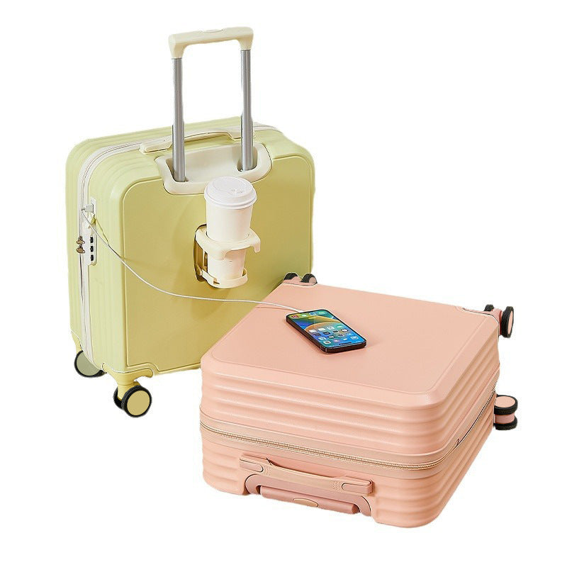 Unisex Hard-Shell Rolling Suitcase Kalsten