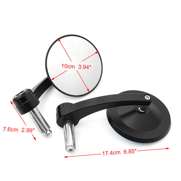 Stylish motorcycle rearview mirror with ball joint Kalsten