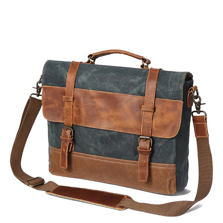 Robust briefcase with vintage design Kalsten