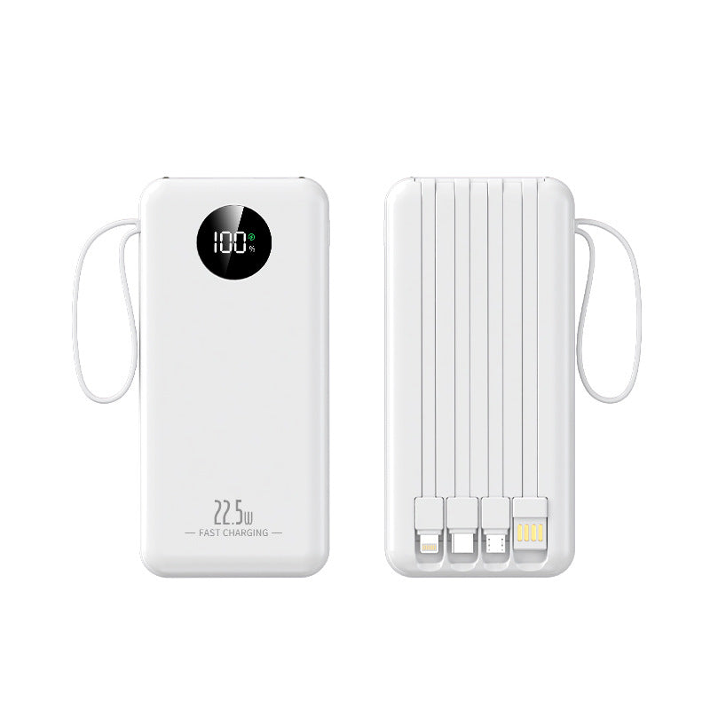 Portable power bank with integrated fast charging function and digital charging display Kalsten