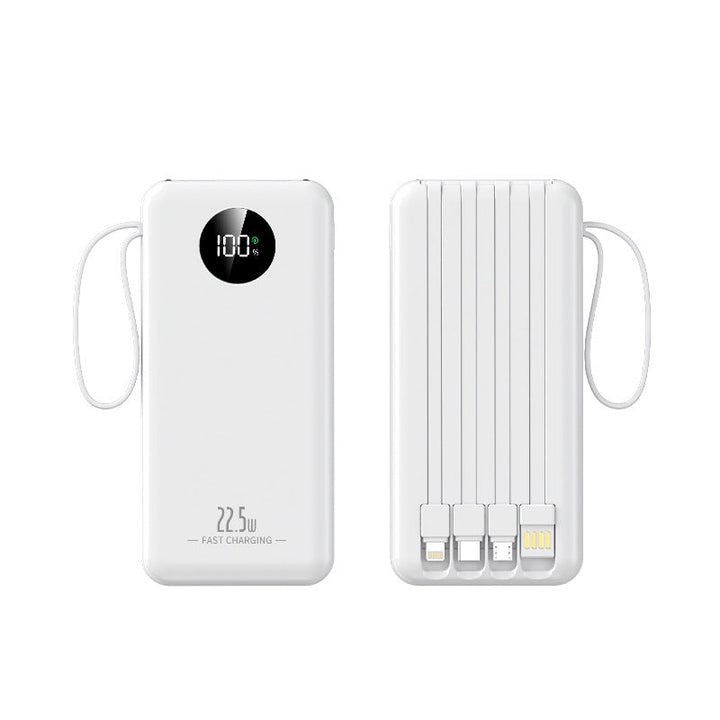 Portable power bank with integrated fast charging function and digital charging display Kalsten