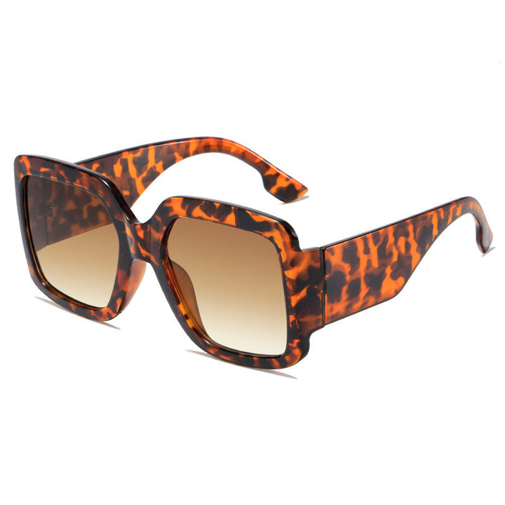 Women modern square sunglasses with mirror lenses Kalsten
