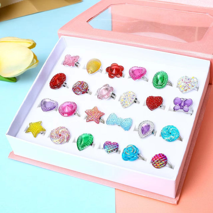 Unisex Creative Decoration Set with Colorful Motif Buttons Kalsten