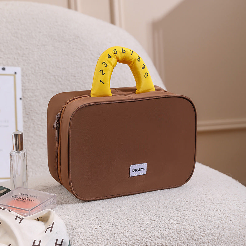 Stylish Checkered Makeup Storage Case Kalsten
