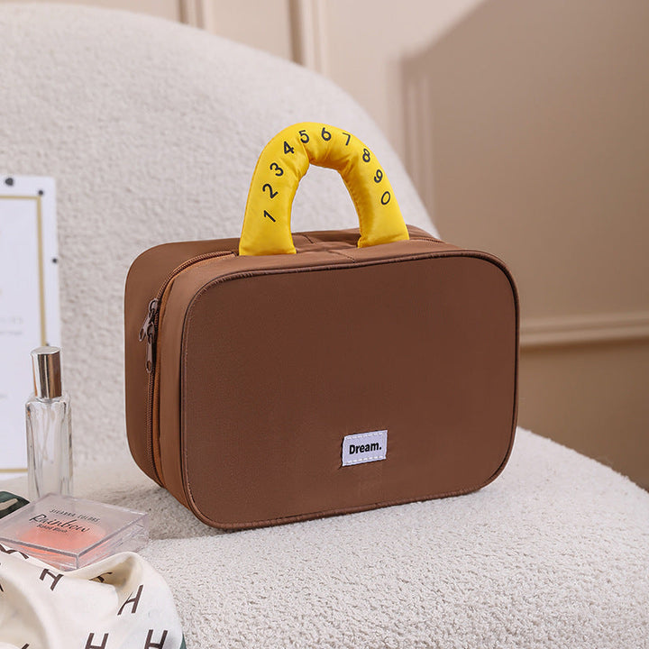 Stylish Checkered Makeup Storage Case Kalsten