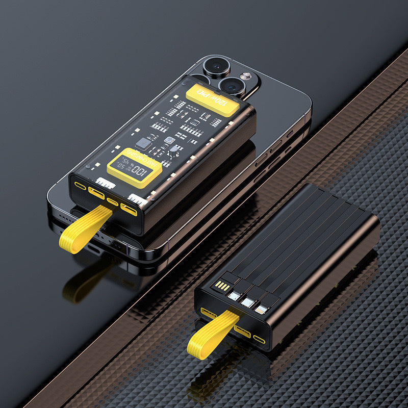 Portable power bank with state-of-the-art charging insight and USB-C support Kalsten