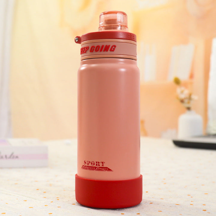 Women's Sports Insulated Drinking Bottle with Practical Flip Lid Kalsten