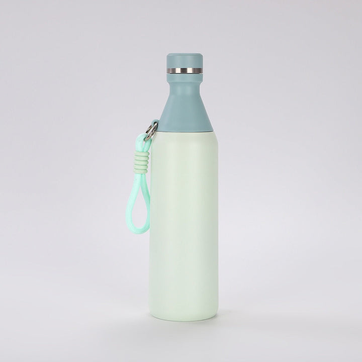 Ladies insulated drinking bottle with practical carrying strap Kalsten