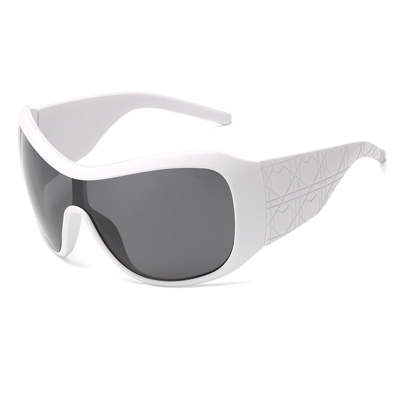 Men's Sporty Wraparound Sunglasses Kalsten