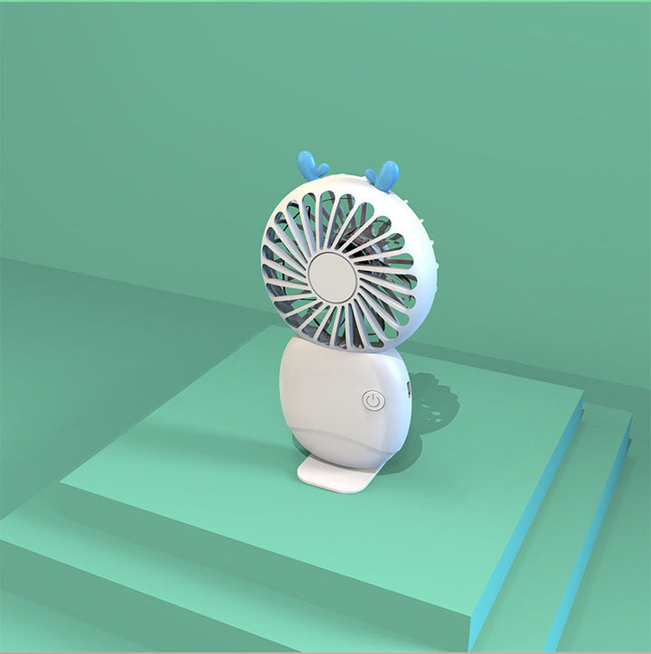 Women Portable Mini Fan with Cute Animal Design Kalsten
