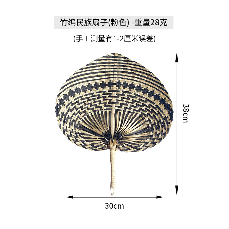Ladies handcrafted fan made from sustainable materials Kalsten