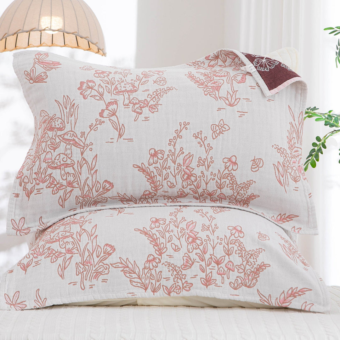Women Decorative Pillow with Floral Pattern and High-Quality Cotton Kalsten
