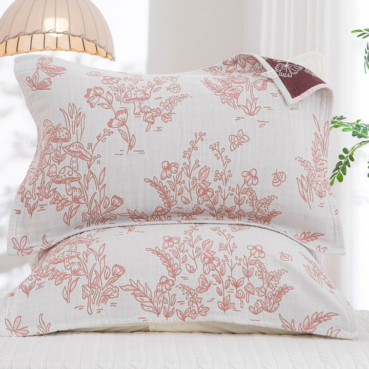 Women Decorative Pillow with Floral Pattern and High-Quality Cotton Kalsten