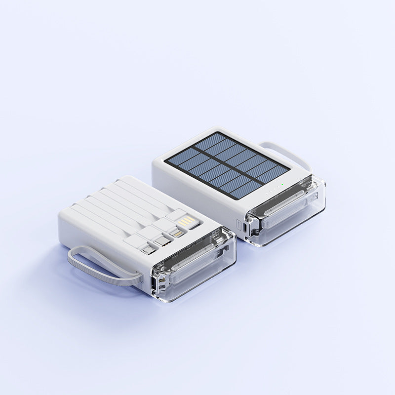 Solar power bank with multifunctional design and integrated fast charging function Kalsten