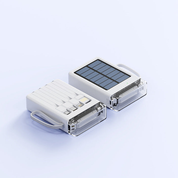 Solar power bank with multifunctional design and integrated fast charging function Kalsten