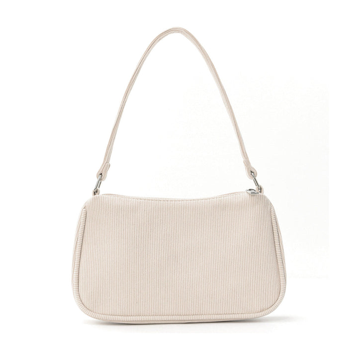 Fashionable shoulder bag with elegant ribbed design Kalsten