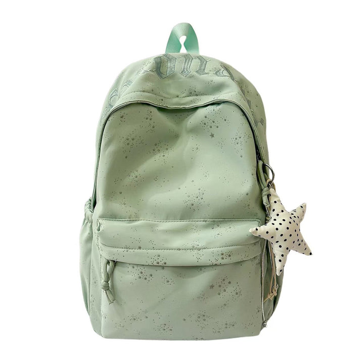 Stylish Textured Star Print Backpack Kalsten