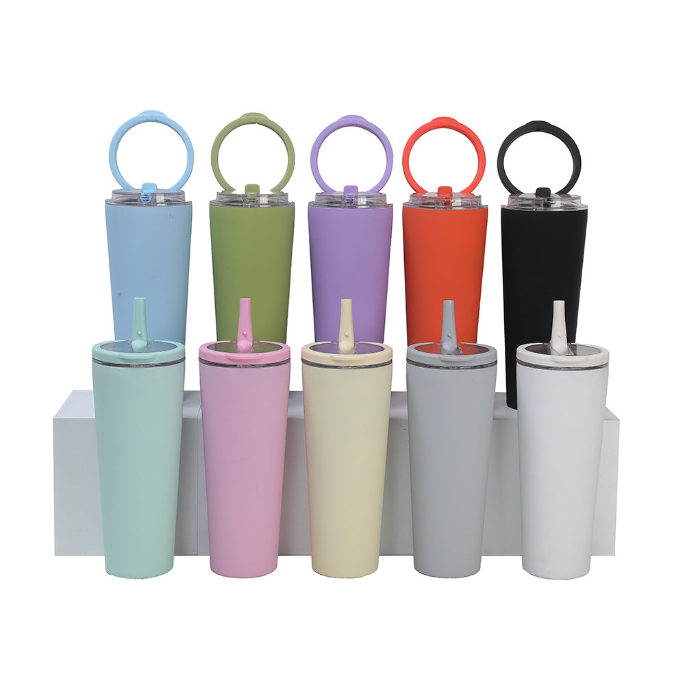 Women's insulated drinking cup with elegant silicone coating Kalsten