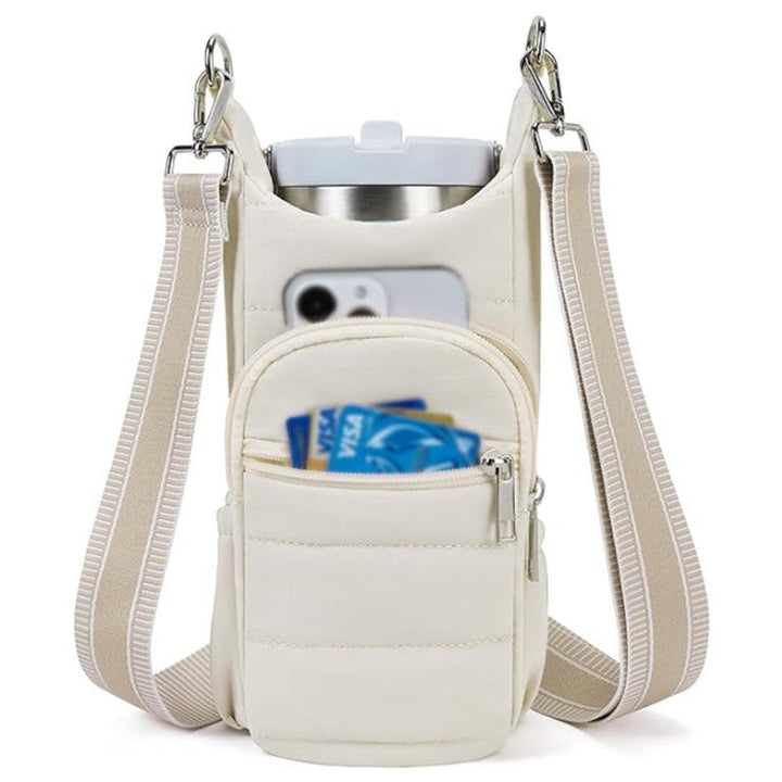 Practical shoulder bag with integrated card pocket Kalsten
