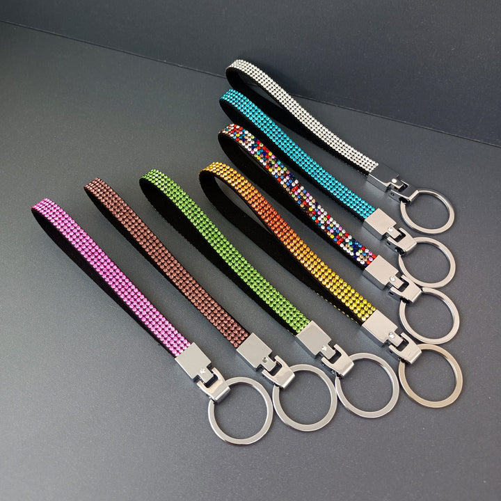 Elegant Rhinestone Keychain Strap Kalsten