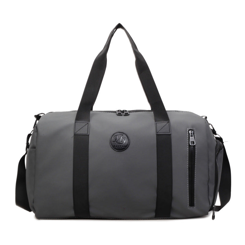 Sporty travel bag with reinforced zipper and side pocket Kalsten