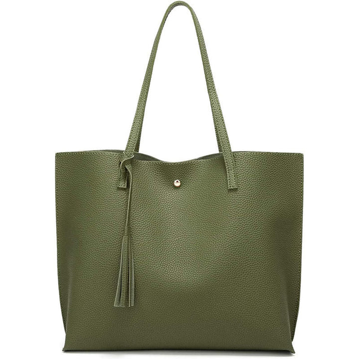 Elegant Handbag In Modern Crocodile Leather Look Kalsten