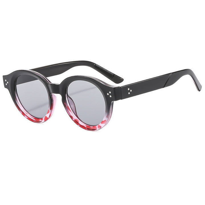 Ladies' fashionable sunglasses with clear and structured frame Kalsten