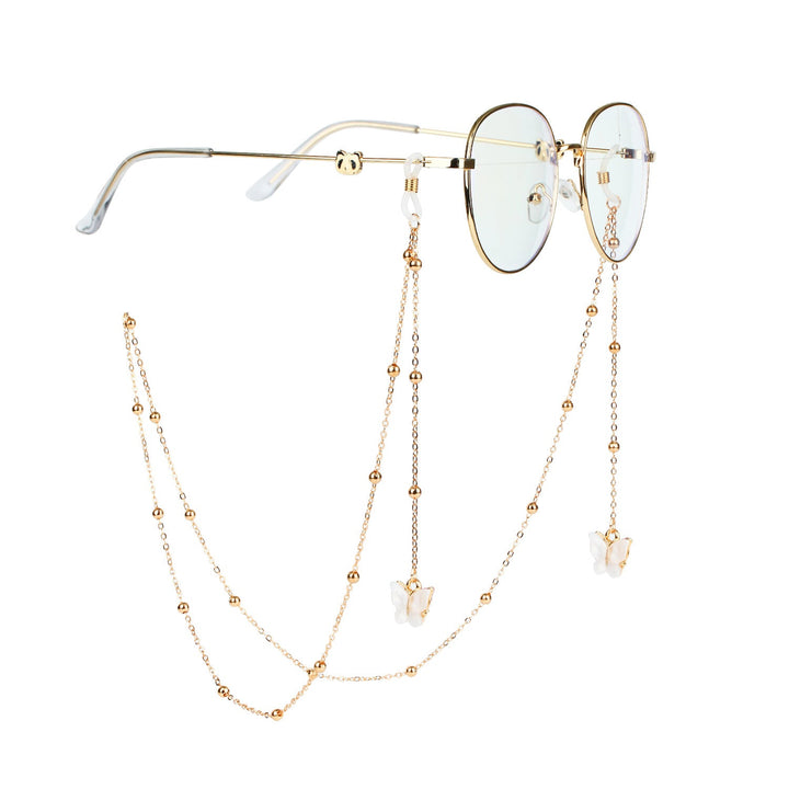 Fashionable sunglasses chains with butterfly pendants Kalsten