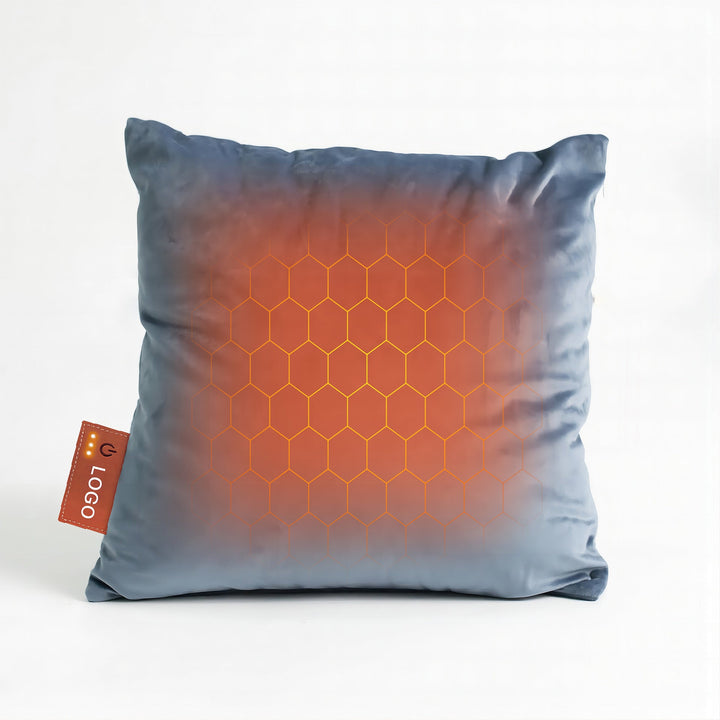 Women's Decorative Cushion Cover with Honeycomb Pattern Kalsten