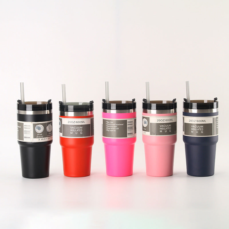Women Insulated Drinking Cups with Reusable Straw Kalsten